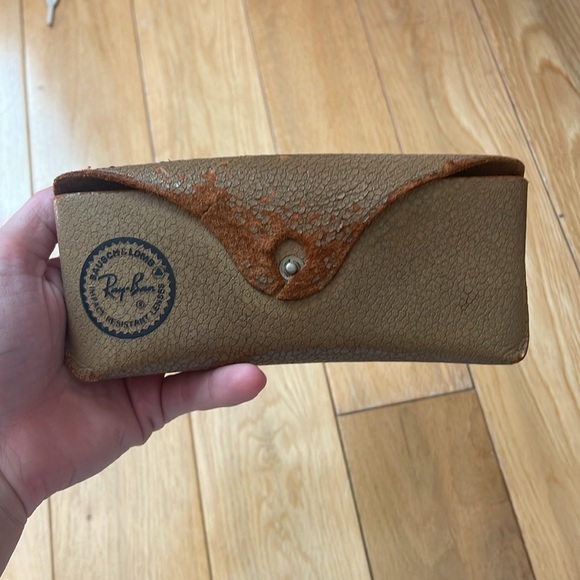 Vintage B&L 1/10 12k GF Ray Ban Clear Frames with original case - Picture 5 of 5